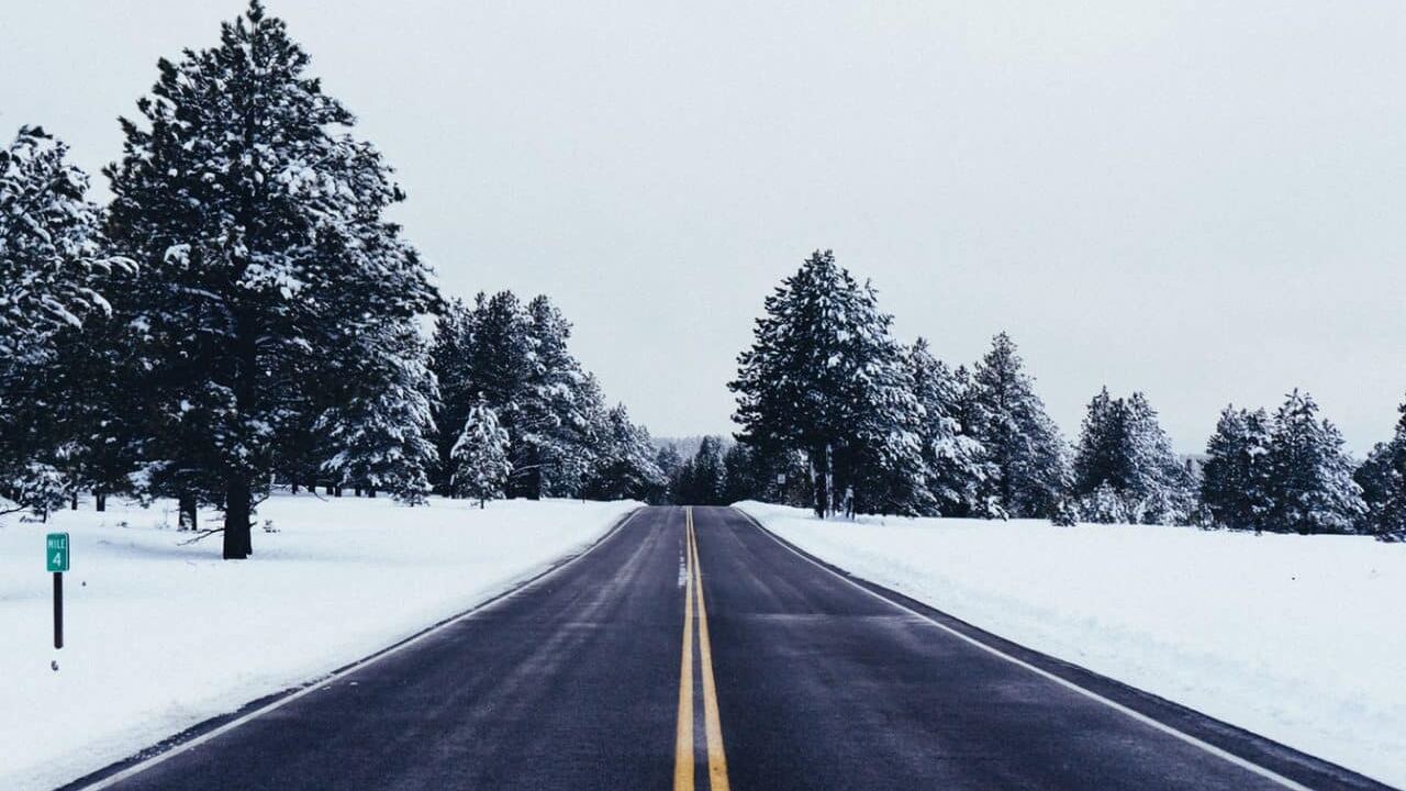Un No&euml;l sous la neige aux USA