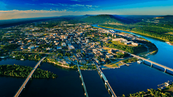 Découvrir Chattanooga pendant ton stage aux Etats-Unis