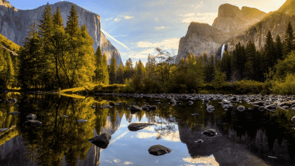 En route pour le Yosemite National Park
